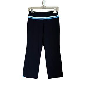 3 for $30! Tuff‎ athletics black capris with blue details